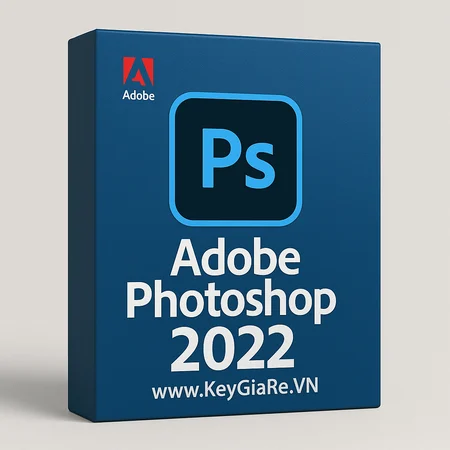 Key bản quyền Adobe Photoshop 2022 giá rẻ.