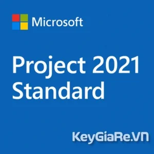 Mua Key bản quyền Project 2021 Standard giá rẻ.