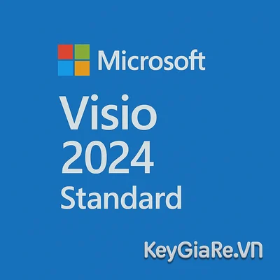 Mua Key bản quyền Visio 2024 Standard giá rẻ.