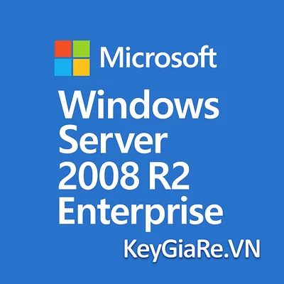 Key bản quyền Windows Server 2008 R2 Enterprise Vĩnh Viễn.