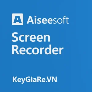 Mua key bản quyền Aiseesoft Screen Recorder