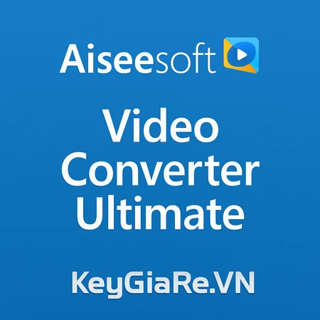 Mua key bản quyền Aiseesoft Video Converter Ultimate giá rẻ