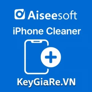 Mua key bản quyền Aiseesoft iPhone Cleaner